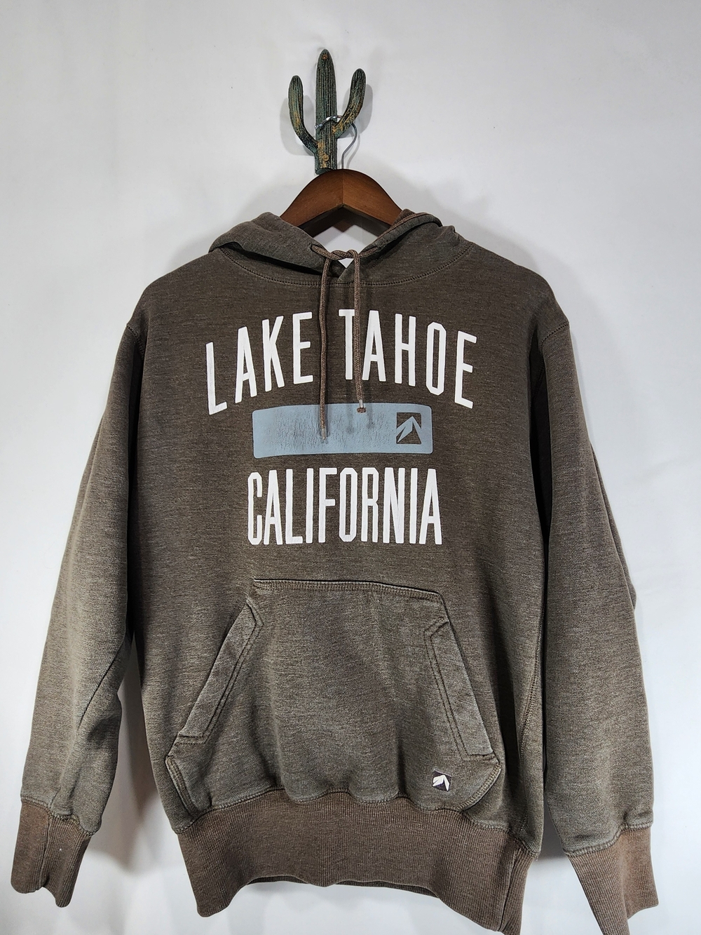 Outfitter Trading Co. Brown Lake Tahoe California  Low Shrinkage Fleece-Sz S